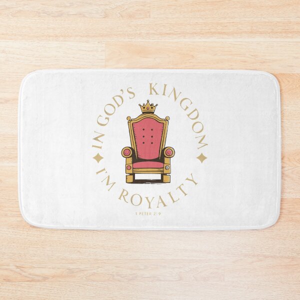 Item preview, God's Royalty: Elegant Christian Kids Art with 1 Peter 2:9 designed and sold by HahaHandlesHub.