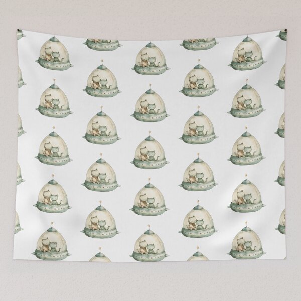 Item preview, Kawaii Cat Astronaut Adventure Outer Space Collection 88 designed and sold by tjnextgen99.