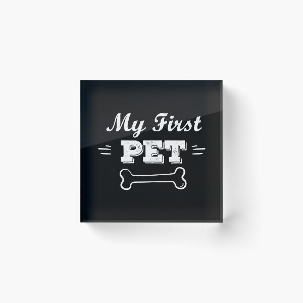 Item preview, 'My First Pet' Design: Celebrating Your Furry Companion designed and sold by Luxuriously.