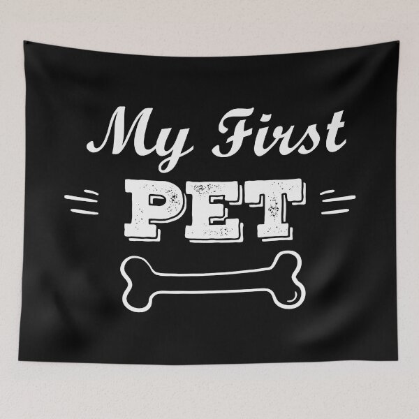 Item preview, 'My First Pet' Design: Celebrating Your Furry Companion designed and sold by Luxuriously.