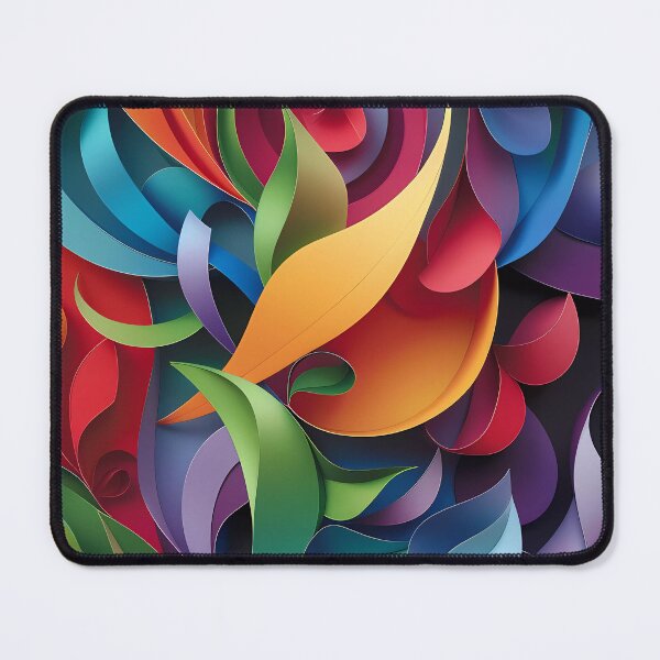 Item preview, “Colorful Cutouts” designed and sold by Art-Vortex-fr.