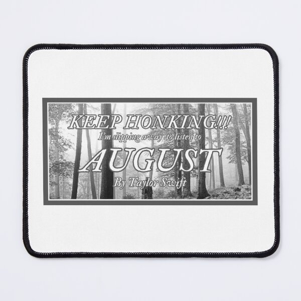 Item preview, August - Taylor Swift Bumper Sticker designed and sold by overlysincere.
