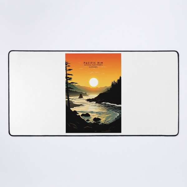 Item preview, Pacific Rim National Park Coastal Rainforest designed and sold by NeuralVibe.