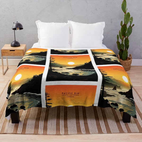 Item preview, Pacific Rim National Park Coastal Rainforest designed and sold by NeuralVibe.