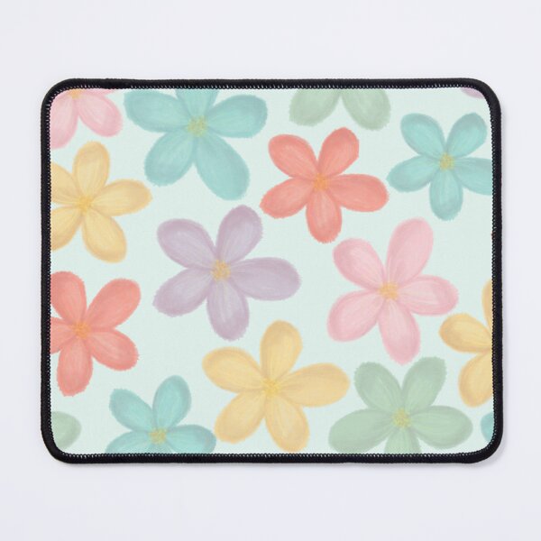 Item preview, Colourful watercolour flower pattern designed and sold by PoppyseedStudios.