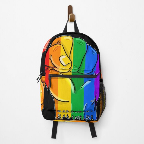 Item preview, Rainbow Hand - dark background designed and sold by Themys24.