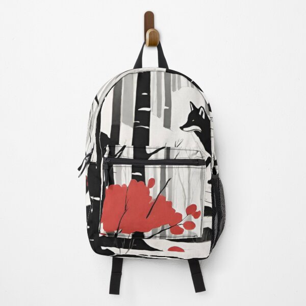Item preview, a lonely fox walking in the forest designed and sold by optimusprime39.
