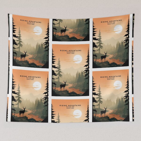Item preview, Riding Mountain National Park Prairie Beauty designed and sold by NeuralVibe.