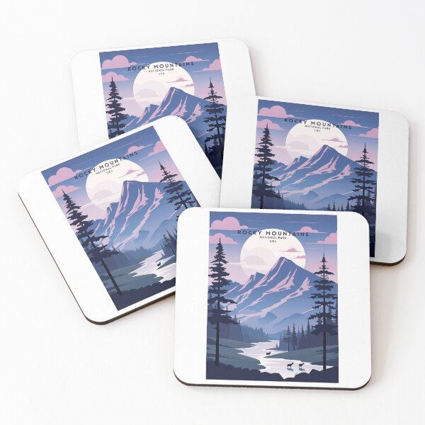 Item preview, Rocky Mountains National Park Peak Majesty designed and sold by NeuralVibe.