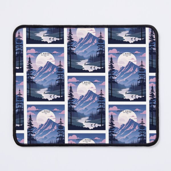 Item preview, Rocky Mountains National Park Peak Majesty designed and sold by NeuralVibe.