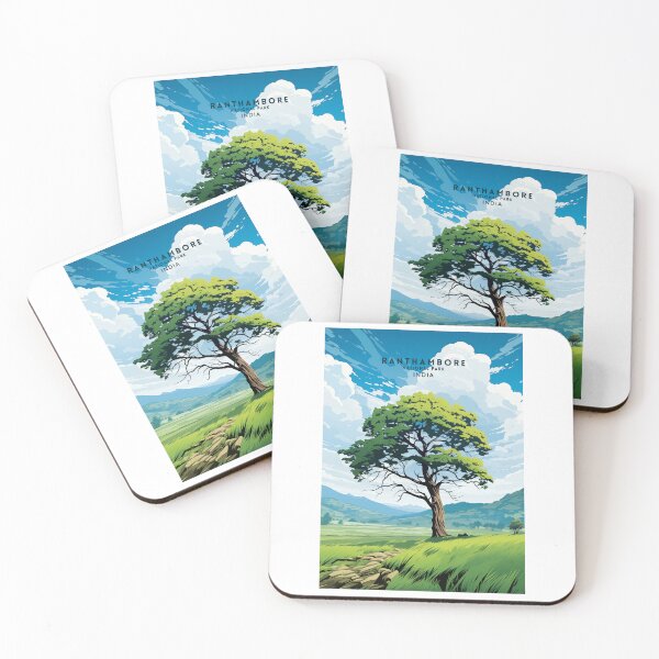 Item preview, Ranthambore National Park Wildlife Sanctuary designed and sold by NeuralVibe.
