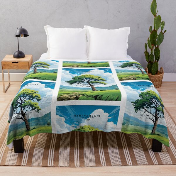 Item preview, Ranthambore National Park Wildlife Sanctuary designed and sold by NeuralVibe.