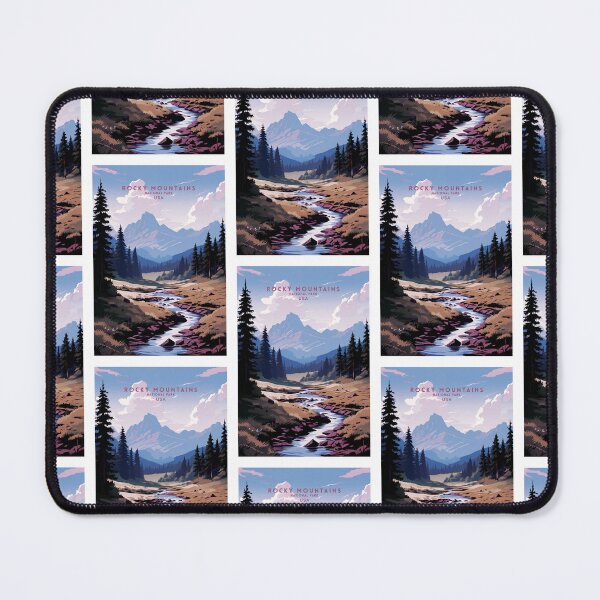 Item preview, Rocky Mountains National Park High Peaks designed and sold by NeuralVibe.
