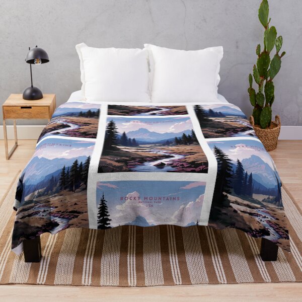 Item preview, Rocky Mountains National Park High Peaks designed and sold by NeuralVibe.