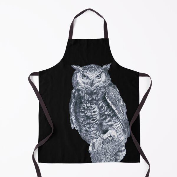 Item preview, Mistical Owl Perched: A Pencil Sketch by HV designed and sold by IDoMatterROSASS.