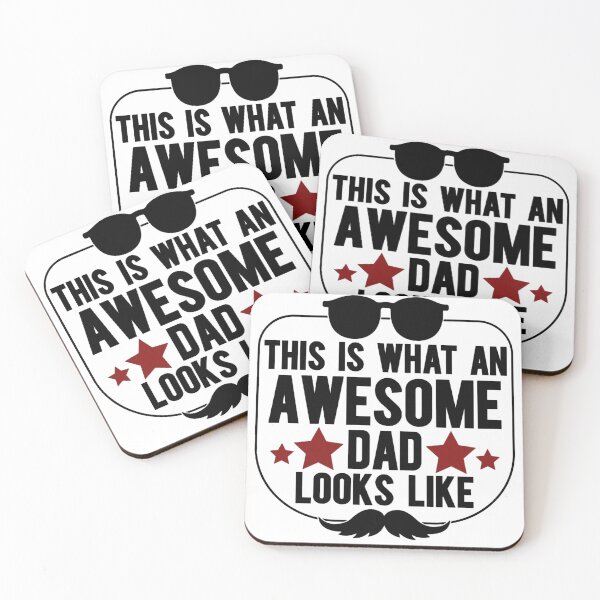 Item preview, Awesome Dad (2) designed and sold by Lisa Weber.