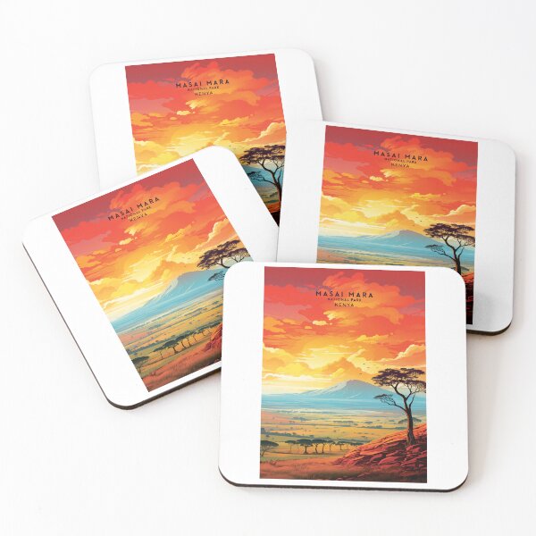 Item preview, Masai Mara National Park Natural Extravaganza designed and sold by NeuralVibe.