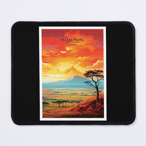 Item preview, Masai Mara National Park Natural Extravaganza designed and sold by NeuralVibe.