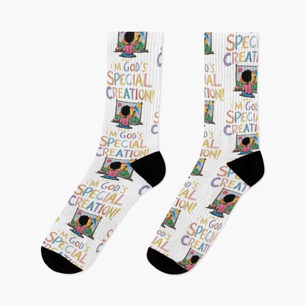 Item preview, God's Special Creation: Colorful Child Painting Christian Kids Art with Genesis 1:27 designed and sold by HahaHandlesHub.