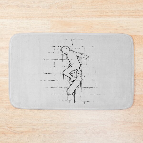 Item preview, Patineta Patinador Kickflip de arte callejero de Graffiti urbano designed and sold by Skizzenmonster.