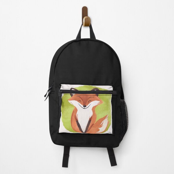 Item preview, Smiling fox painted with paint designed and sold by ColorfulCreate.