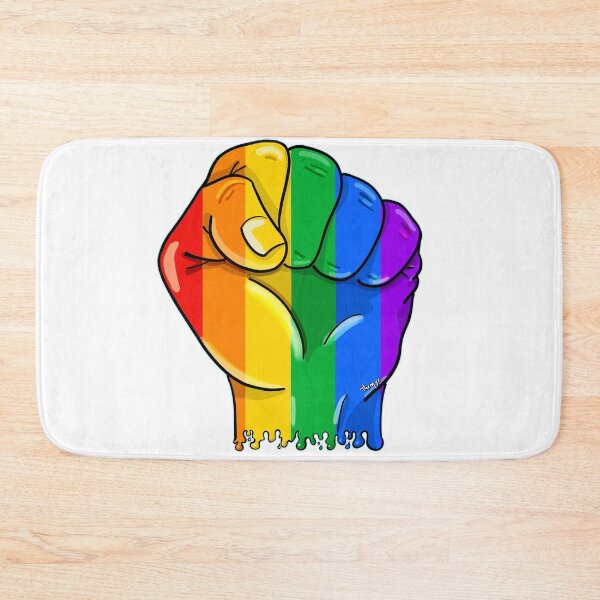 Item preview, Rainbow Hand - light background designed and sold by Themys24.