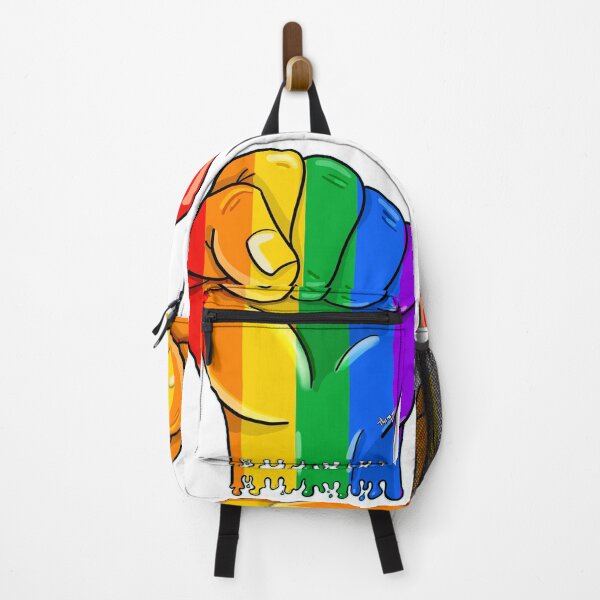 Item preview, Rainbow Hand - light background designed and sold by Themys24.