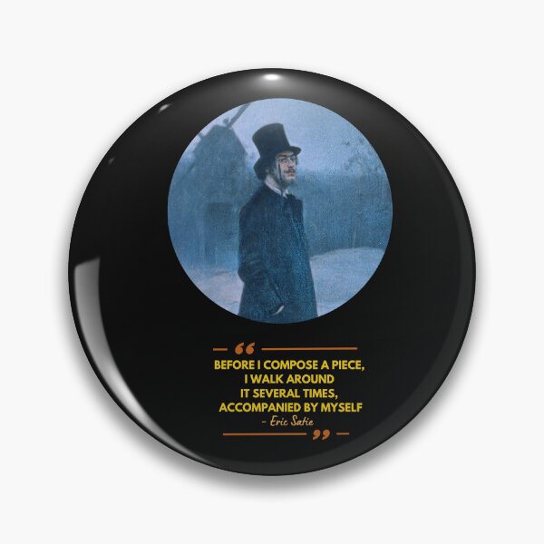 Item preview, Erik Satie Quote T-Shirt and Sticker designed and sold by DiverseDazzle.