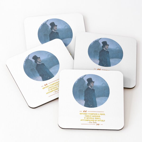 Item preview, Erik Satie Quote T-Shirt and Sticker designed and sold by DiverseDazzle.