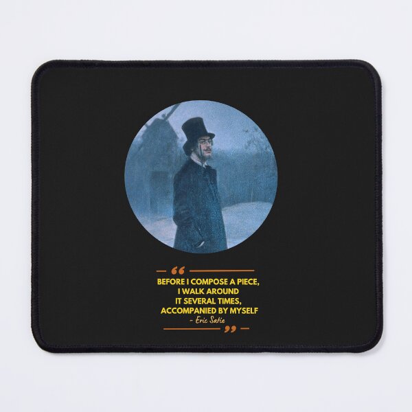 Item preview, Erik Satie Quote T-Shirt and Sticker designed and sold by DiverseDazzle.