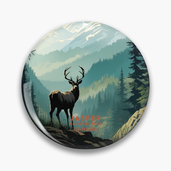 Item preview, Jasper National Park Alpine Wilderness designed and sold by NeuralVibe.
