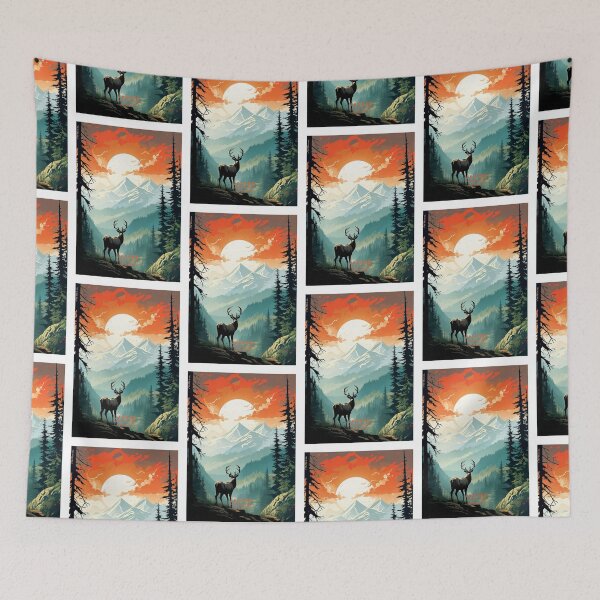 Item preview, Jasper National Park Alpine Wilderness designed and sold by NeuralVibe.