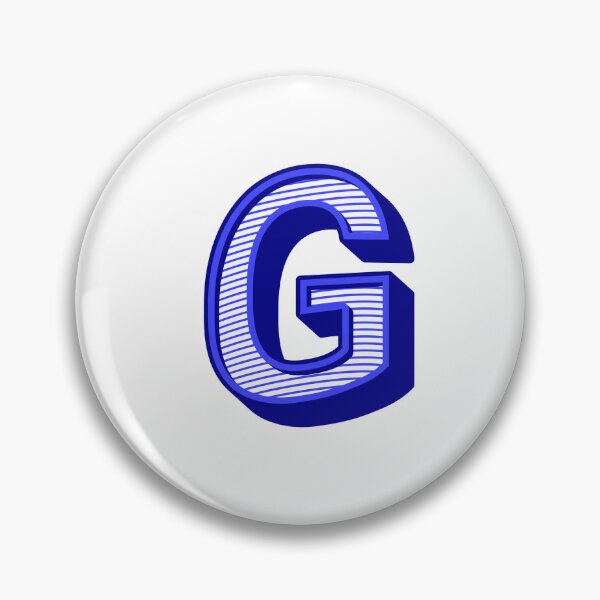 Item preview, 3D Alphabet Letter G - Bold Typography Design - Uppercase Alphabet Artwork designed and sold by uncoXab.