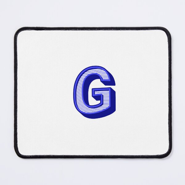 Item preview, 3D Alphabet Letter G - Bold Typography Design - Uppercase Alphabet Artwork designed and sold by uncoXab.