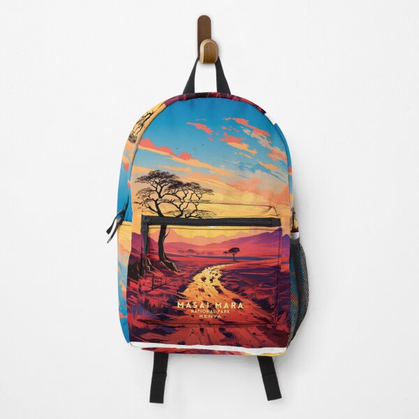 Item preview, Masai Mara National Park African Savanna designed and sold by NeuralVibe.