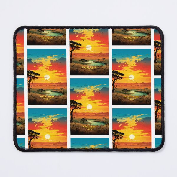Item preview, Masai Mara Colorful Spectacle designed and sold by NeuralVibe.