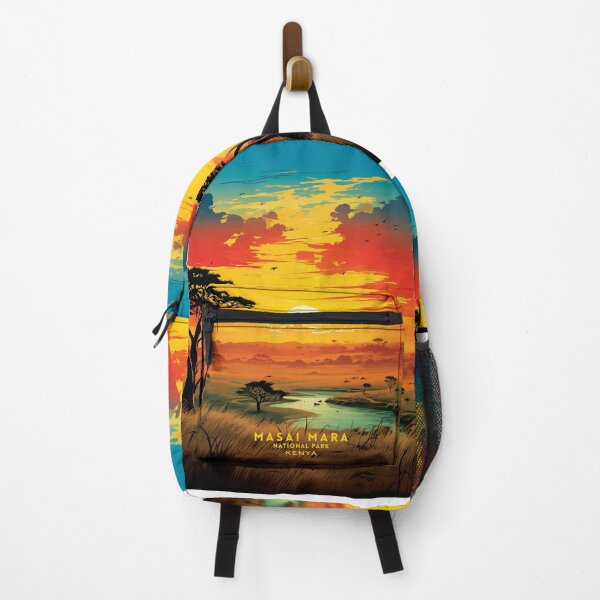 Item preview, Masai Mara Colorful Spectacle designed and sold by NeuralVibe.