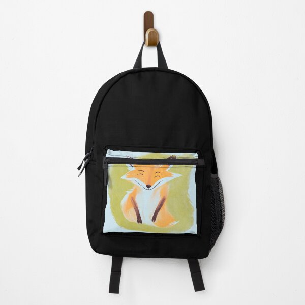 Item preview, Smiling fox painted with paint designed and sold by ColorfulCreate.