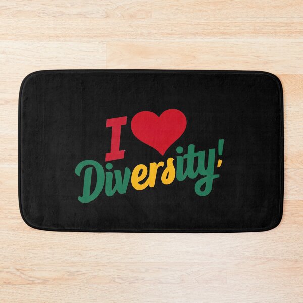 Item preview, I Love Diversity designed and sold by Itsheartshop.