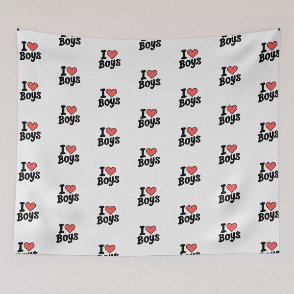 Item preview, I Love Boys designed and sold by Itsheartshop.