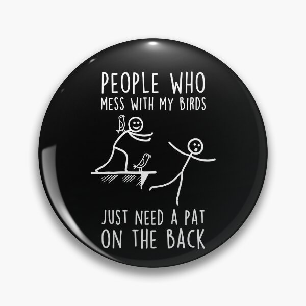 Item preview, Bird Mess With My Parrot designed and sold by Clara Hollins.