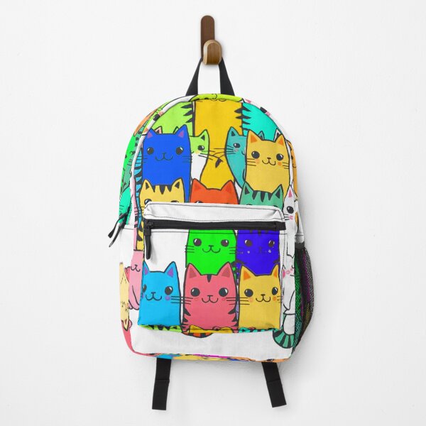 Item preview, colorful cats designed and sold by CHENDO-SHOP.