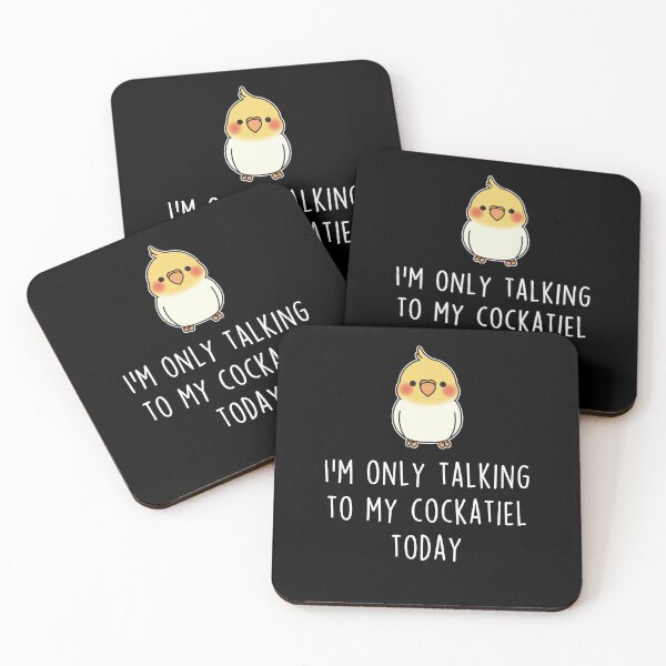 Item preview, Lutino Cockatiel Talking To designed and sold by Clara Hollins.