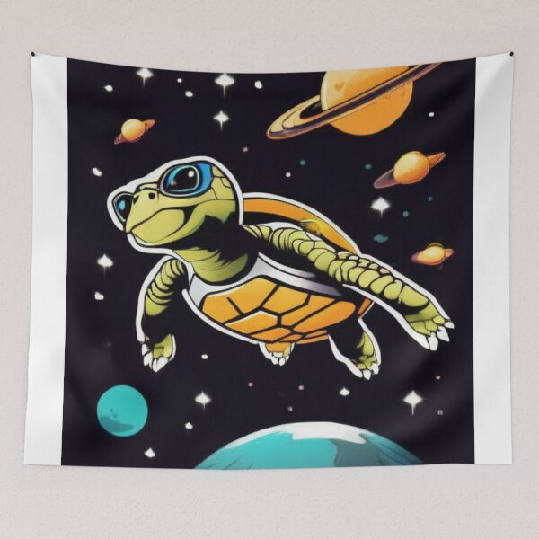 Item preview, space turtle designed and sold by optimusprime39.