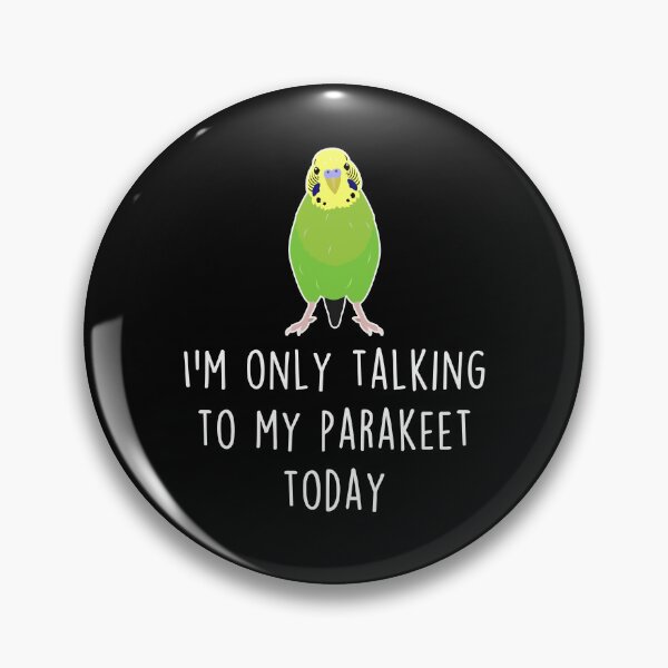 Item preview, Parakeet Talking To designed and sold by Clara Hollins.