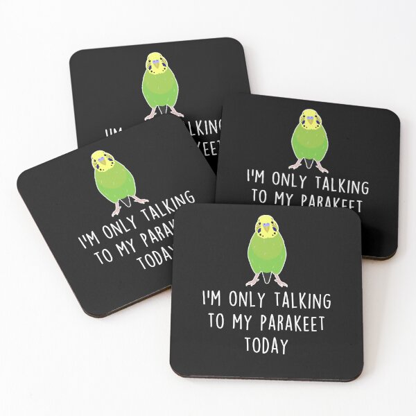 Item preview, Parakeet Talking To designed and sold by Clara Hollins.