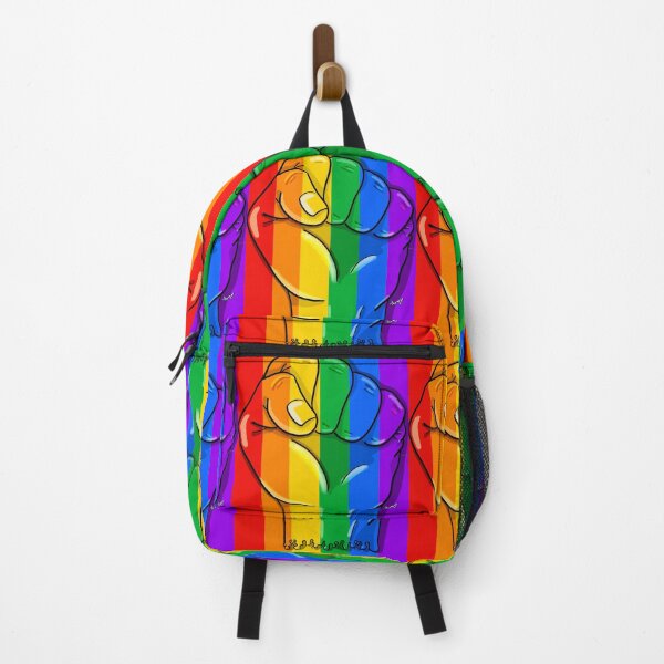 Item preview, Rainbow Hand - rainbow background designed and sold by Themys24.