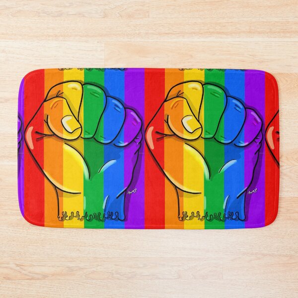 Item preview, Rainbow Hand - rainbow background designed and sold by Themys24.