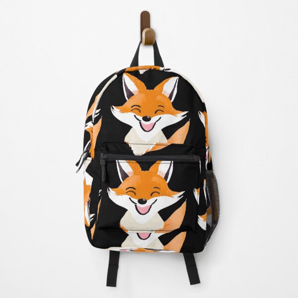 Item preview, Smiling fox painted with paint designed and sold by ColorfulCreate.