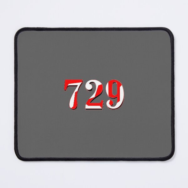 Item preview, number seven hundred and twenty-nine digit 729 order sequence team member age designed and sold by 4rpixs.